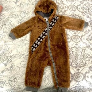 GAP 12-18 month baby winter onesie. Star Wars!